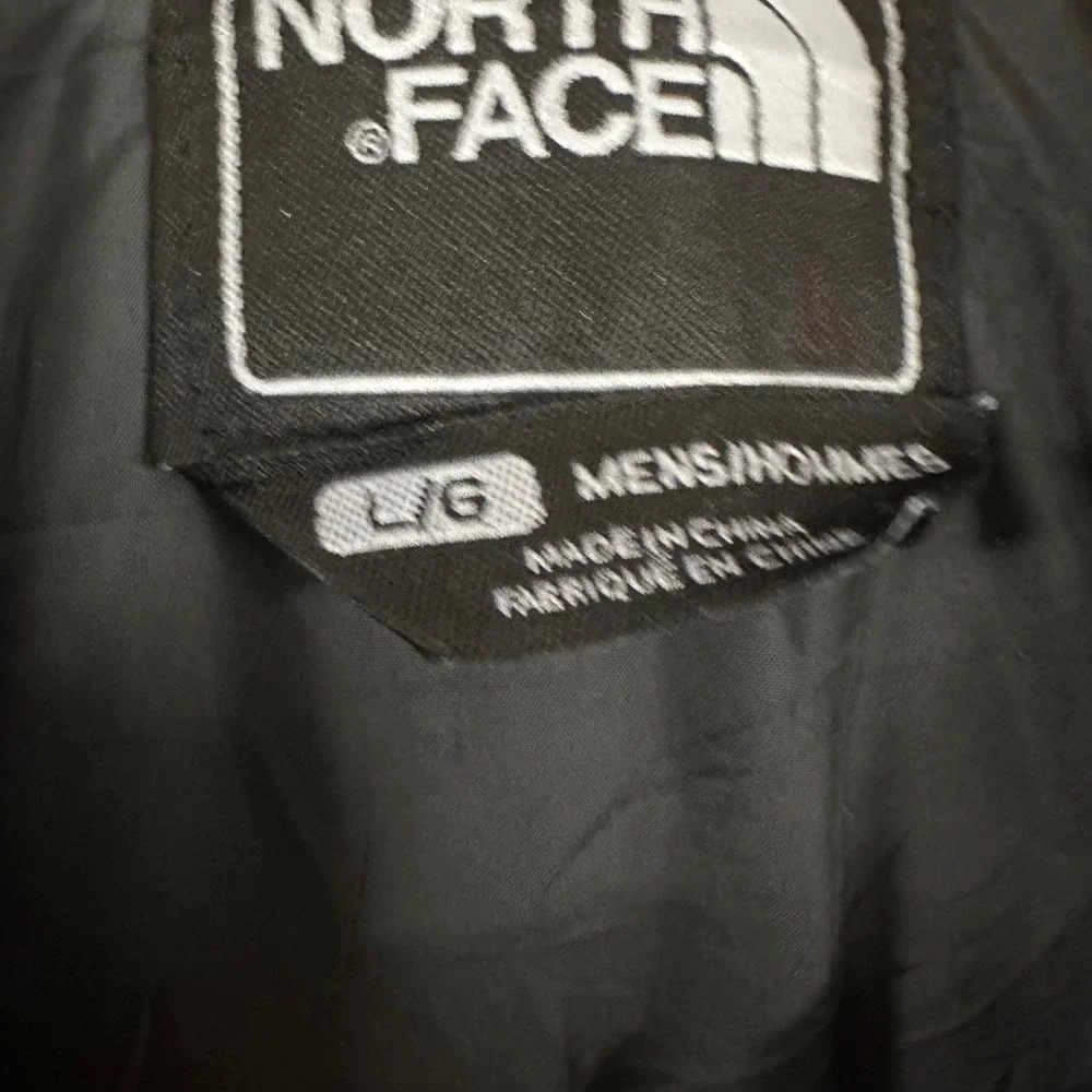 The North Face Mens HyVent Parka Jacket‎ Black Heavy Winter Coat Large
